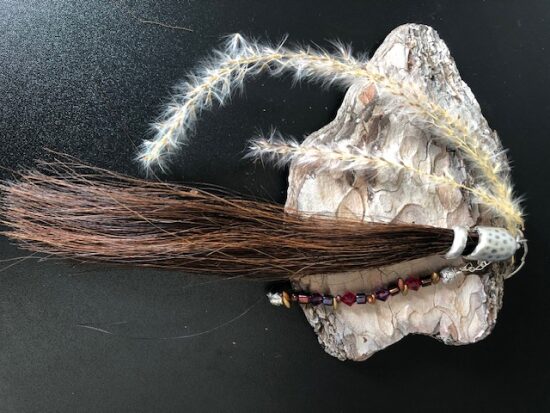 Bijou en crins de cheval